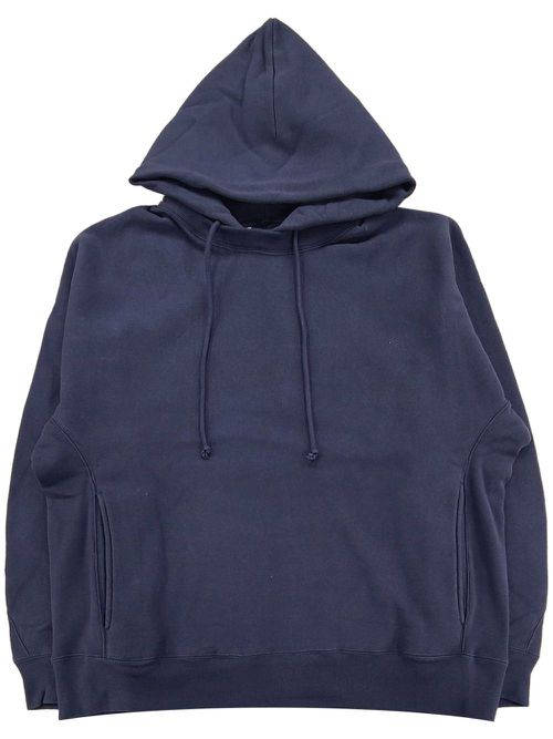 X Champion logo-embroidered hoodie - Blue