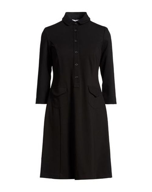 Woman Mini dress Black Size 4 Viscose, Polyamide, Elastane