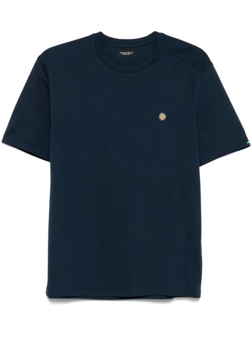 Logo-Plaque T-Shirt — Navy