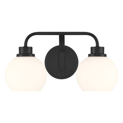 Bathroom Vanity Light in Matte Black