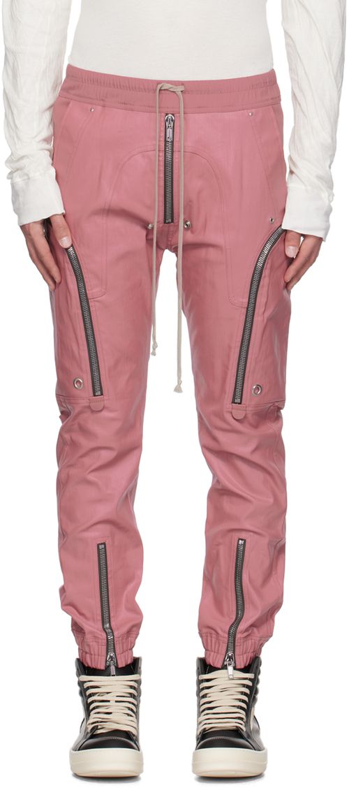 Rick Owens Pink Bauhaus Cargo Pants