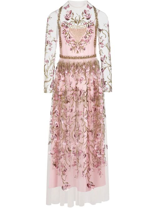 Giambattista Valli embroidered dress - White