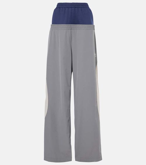 Cut-up track pants