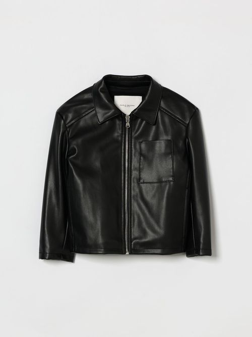 Coat Kids color Black