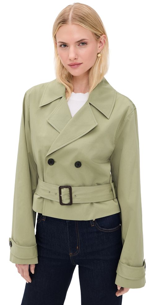 The Uniform Trench Coat Military Green