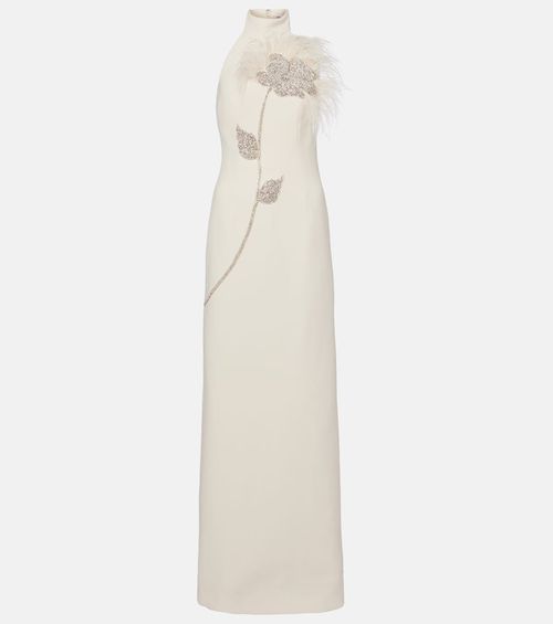 Starlight embellished halterneck gown