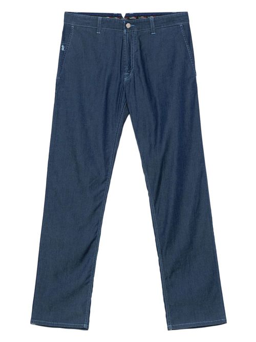 Logo-patch jeans - Blue