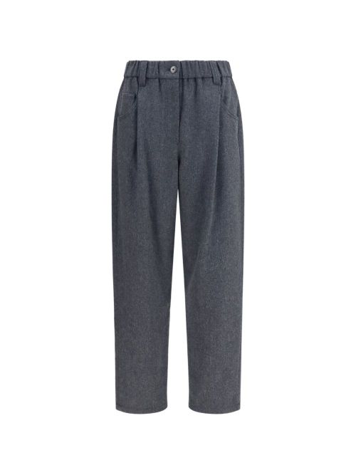 Wool Blend Trousers