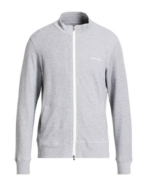 Man Sweatshirt Grey Size 42 Cotton, Polyamide