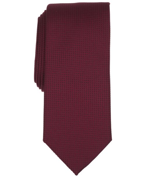 Men's Eden Solid Tie - Burgundy