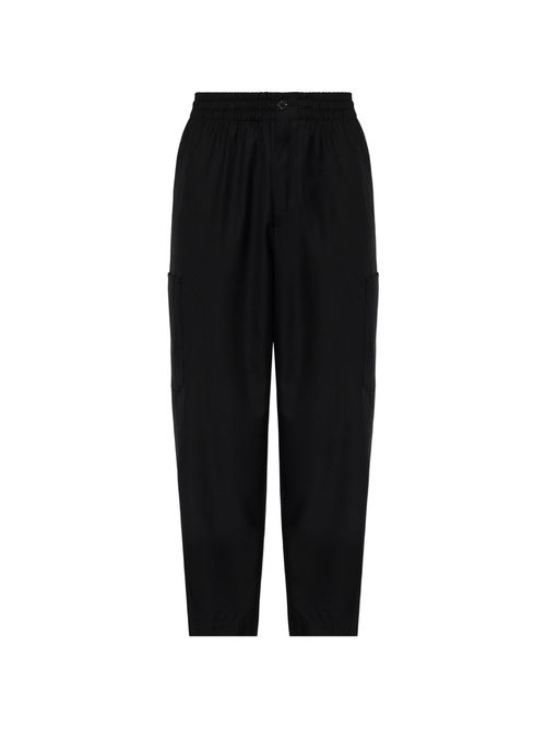 Straight-Leg Virgin Wool Trousers