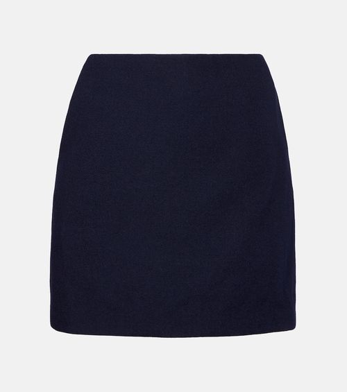 Jeanette virgin wool miniskirt