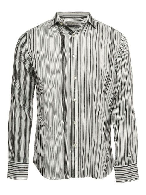 Striped shirt - Grey