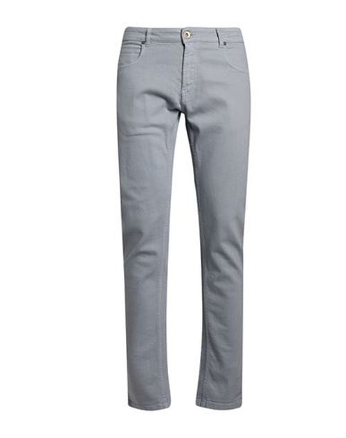 Man Jeans Slate blue Size 31 Cotton, Elastane