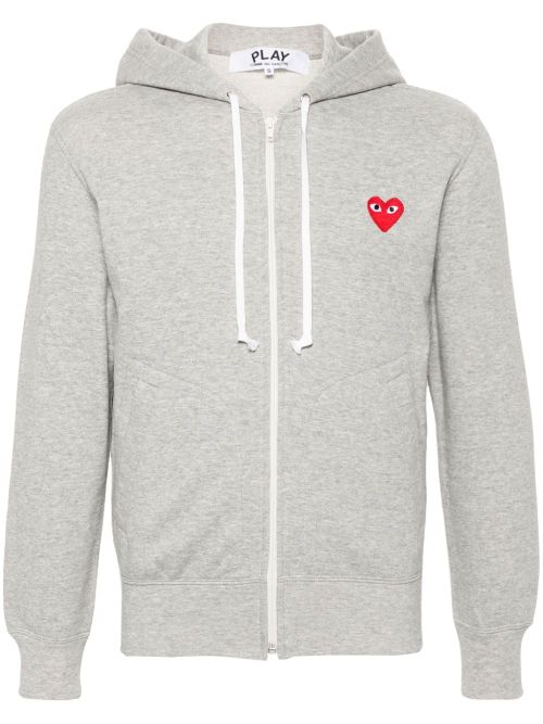 Cotton Hoodie — grey