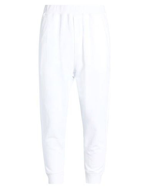 Man Pants White Size S Cotton
