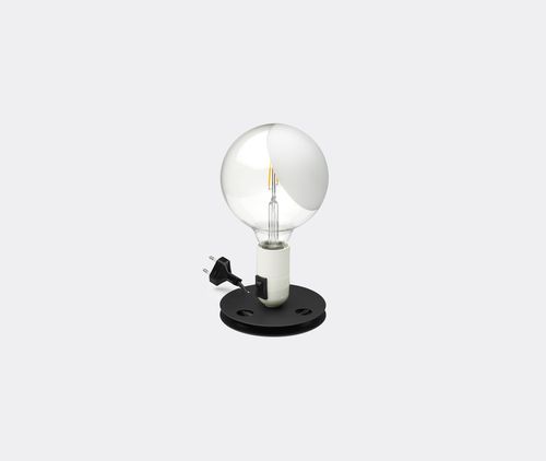'lampadina' Table Lamp, White, Uk Plug