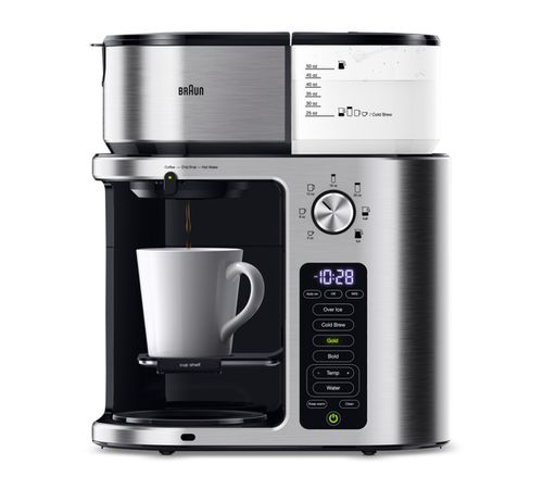 MultiServe Plus 10-Cup Pod-Free Drip Coffee Maker, KF9370SI - Stainless