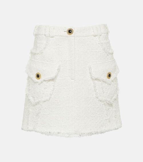 Tweed miniskirt
