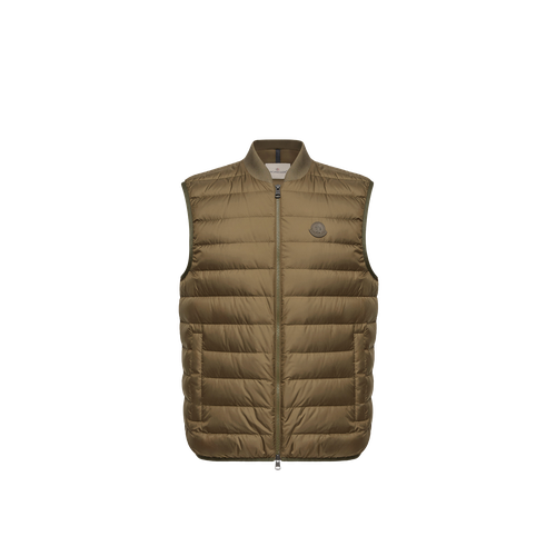 Down Vest — Khaki