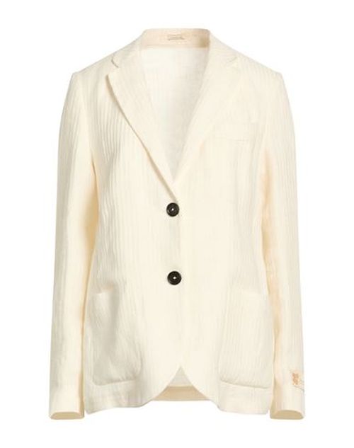 Woman Blazer Off white Size XL Linen
