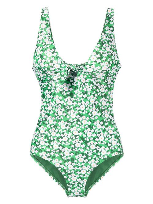 Pallas floral swimsuit - Green