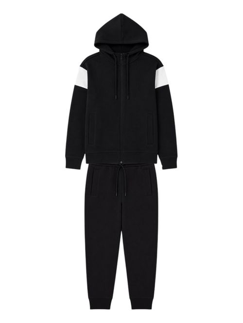 Black Regular Track-Suit