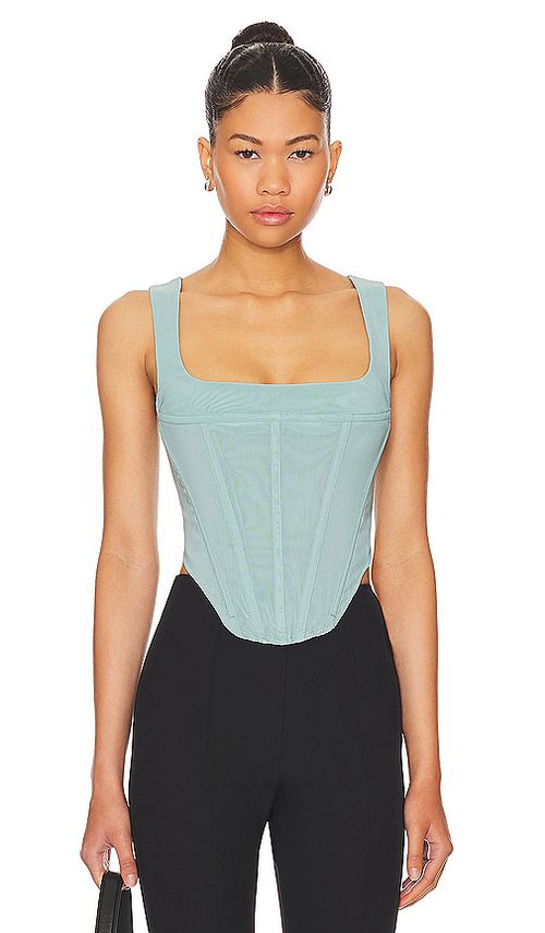Miaou Campbell Corset in Blue. -  XS also in