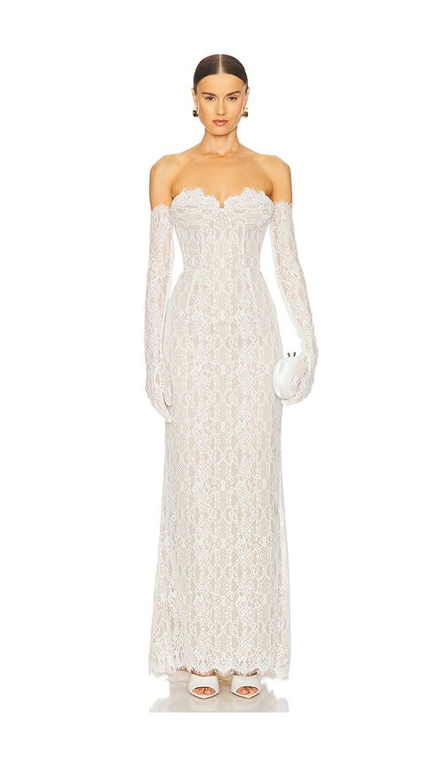 Bronx Banco Kiera Gown in White. - M also in L