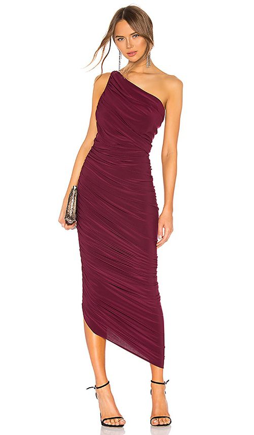 Norma Kamali Diana Gown in Purple. - XXS also in