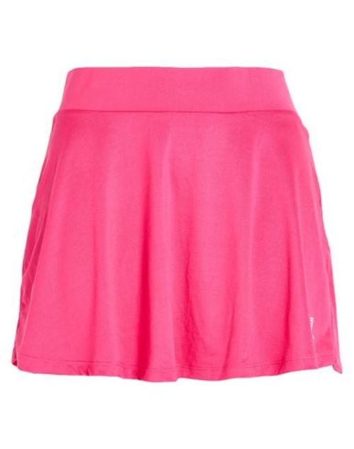 Woman Mini skirt Fuchsia Size M Polyester, Elastane