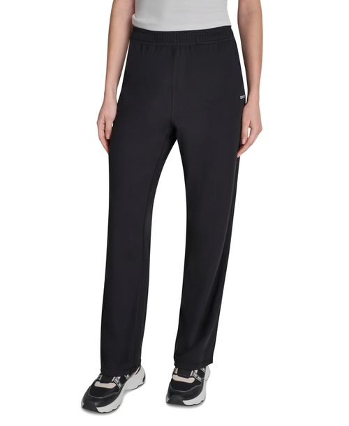 Women's Balance Compression Mid-Rise Straight Leg Pants - Black