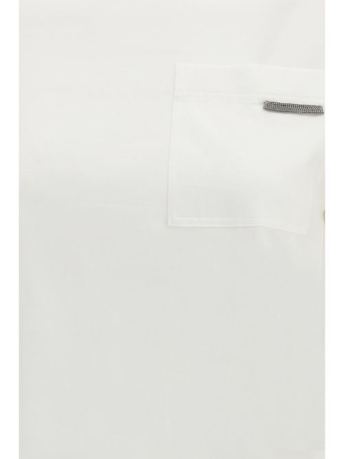 Pure Cotton Jersey T-Shirt — White