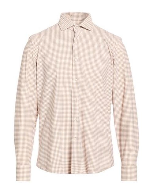 Next Man Shirt Beige Size 18 Polyamide, Elastane