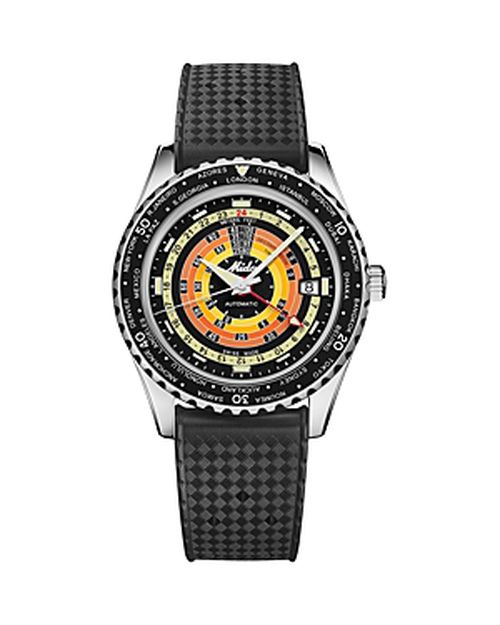 Ocean Star Tribute Decompression Worldtimer Watch, 41mm