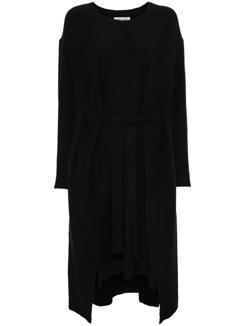 Tape midi dress - Black
