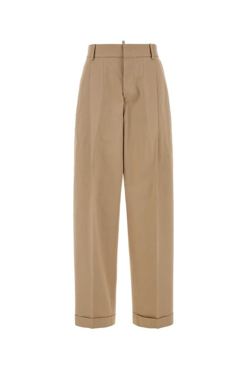 Jen Giant Trousers — Beige