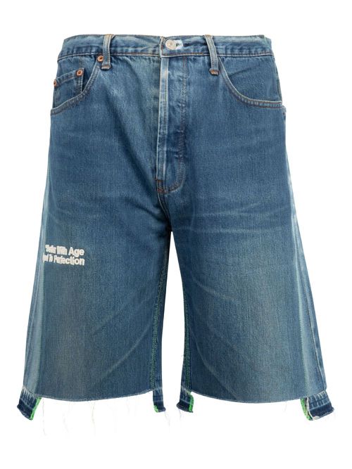 Monroe denim shorts - Blue