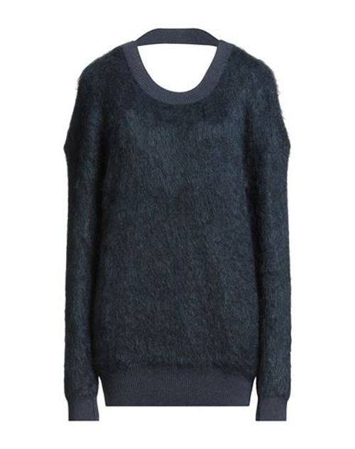 Woman Sweater Navy Size S Mohair wool, Wool, Polyamide