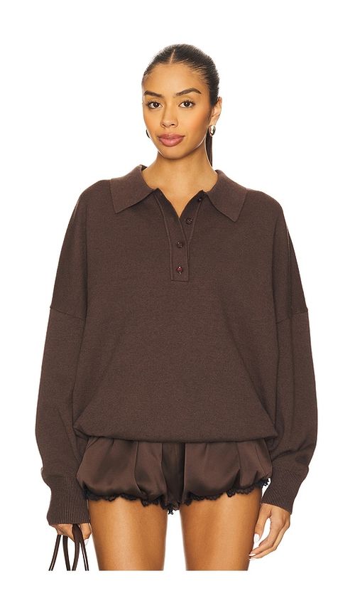 SER.O.YA Vespen Sweater in Brown.  XS. Also in L, M, S