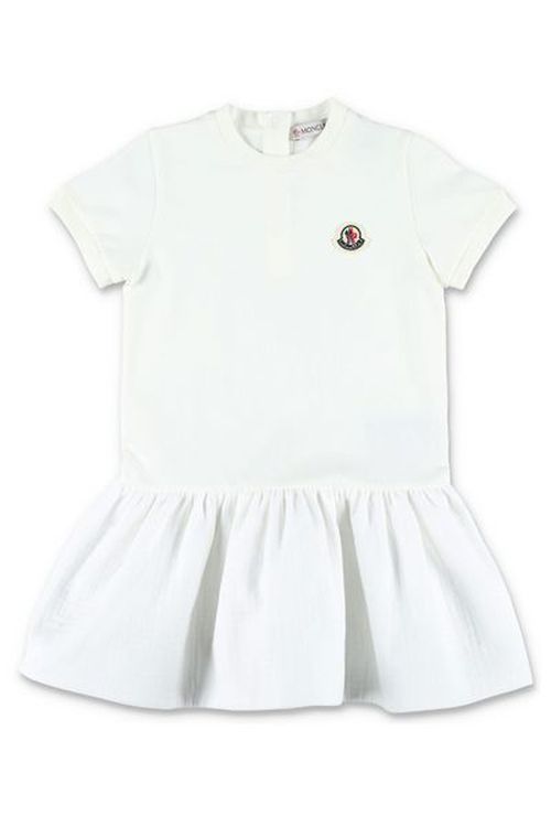 Moncler Enfant Logo Patch Dress