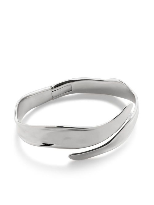 The Wave open-cuff bracelet - Silver