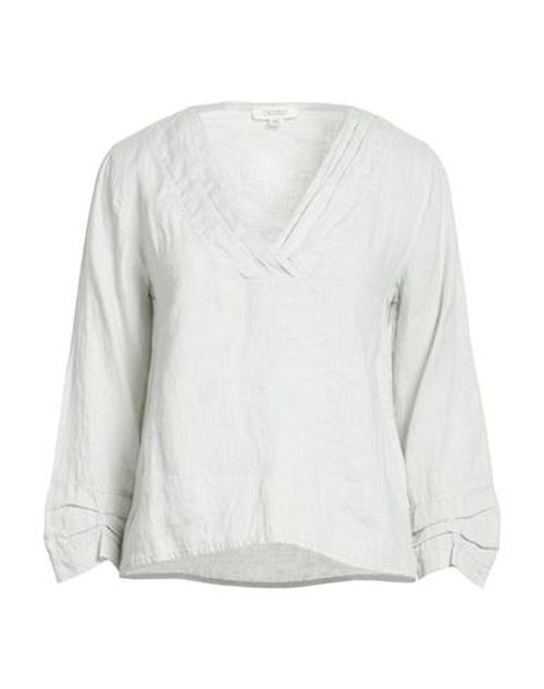 Woman Top Light grey Size S Linen