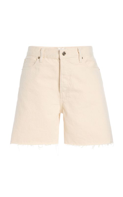 The Timeless Denim High-Rise Shorts 