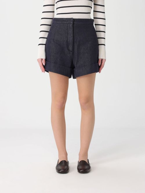 Shorts Woman color Blue