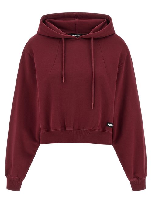 Maroon Terry Back hoodie