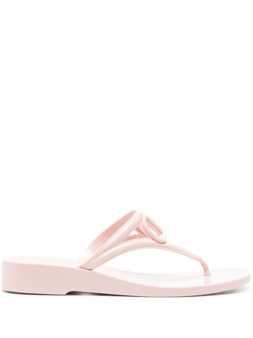 발렌티노 여성 VLogo Signature thong sandal - 핑크 4W2S0IG8ZFV