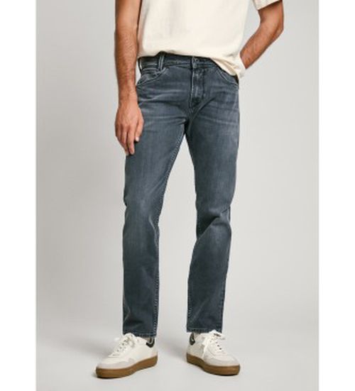 Pepe Jeans for man. PM207391UM5 Jeans in fit taper Spike black (31/32), Casual, Cotton, Denim, Sustainable
