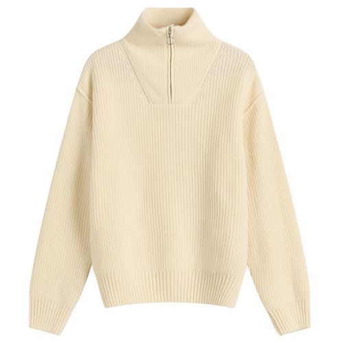 Women's Fly Deck Zip Jumper Off White