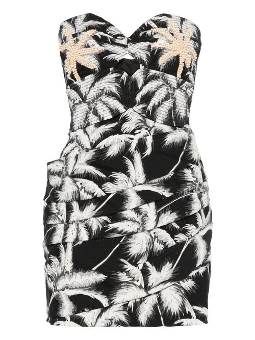 Sombra Tropical mini dress - Black